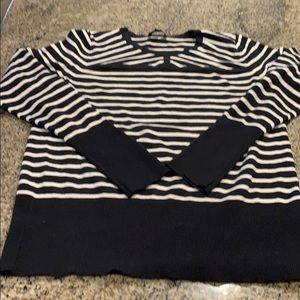 Black and white striped sweater!